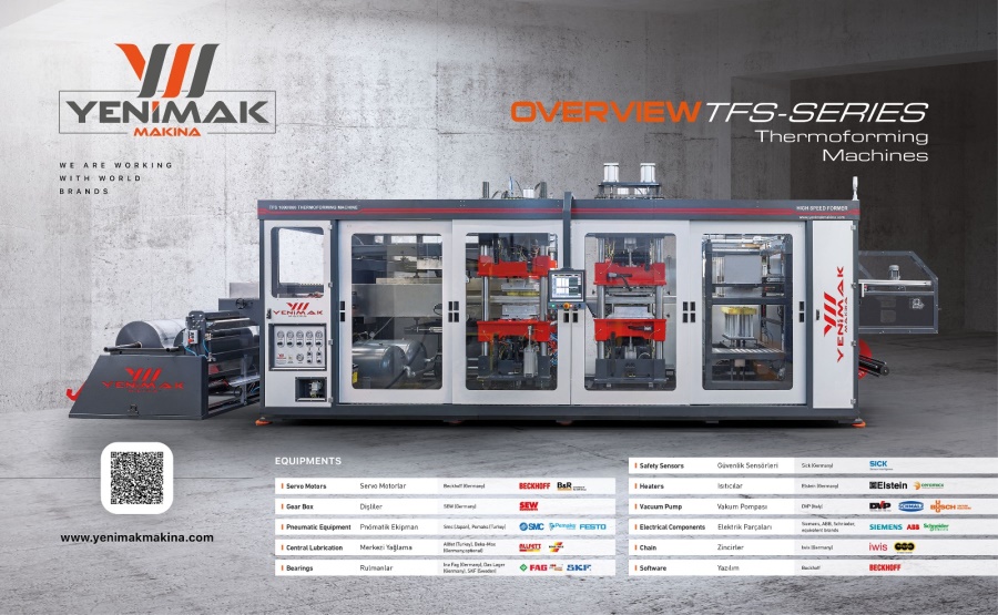 TFS 1000-800 Termoform Makinası